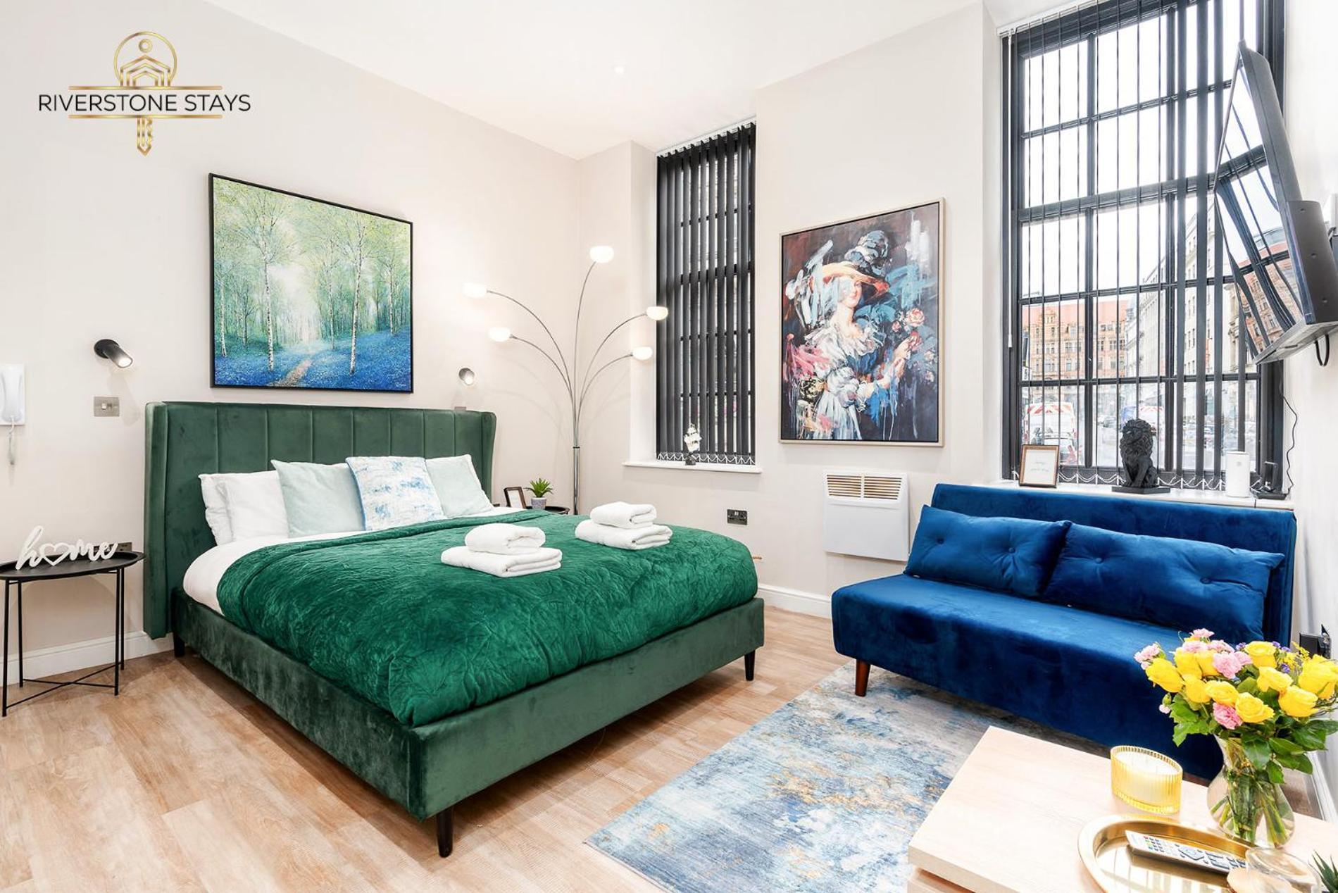 Beautiful Apartment & Central Location & King Size Bed Leeds  Exterior foto